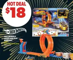 Real Canadian Superstore HOT WHEELS LOOP AND FLIP BIGFOOT offer