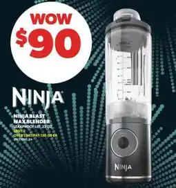Real Canadian Superstore NINJA BLAST MAX BLENDER, 22 OZ offer