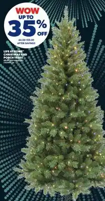 Real Canadian Superstore LIFE AT HOME CHRISTMAS AND PORCH TREES offer