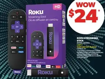 Real Canadian Superstore ROKU STREAMING STICK offer