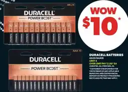 Real Canadian Superstore DURACELL BATTERIES offer