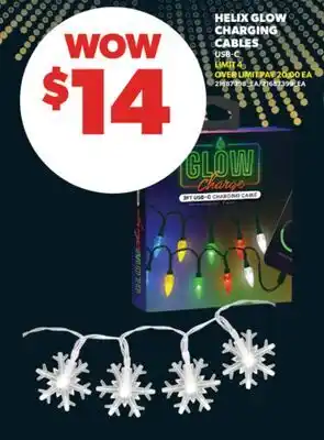 Real Canadian Superstore HELIX GLOW CHARGING CABLES offer
