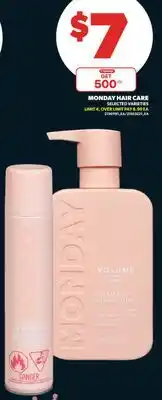 Real Canadian Superstore MONDAY HAIR CARE offer