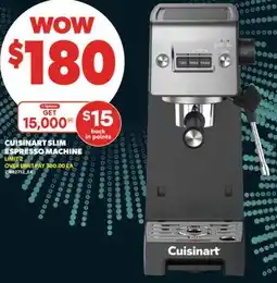 Real Canadian Superstore CUISINART SLIM ESPRESSO MACHINE offer