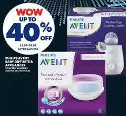 Real Canadian Superstore PHILIPS AVENT BABY GIFT SETS & APPLIANCES offer