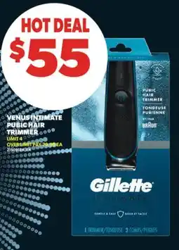 Real Canadian Superstore VENUS INTIMATE PUBIC HAIR TRIMMER offer