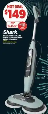 Real Canadian Superstore SHARK S8001C STEAM & SCRUB ALL-IN-ONE HARD FLOOR STEAM MOP offer