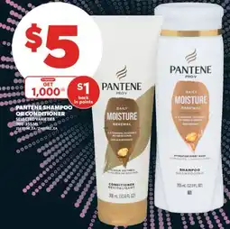 Real Canadian Superstore PANTENE SHAMPOO OR CONDITIONER, 308-355 ML offer