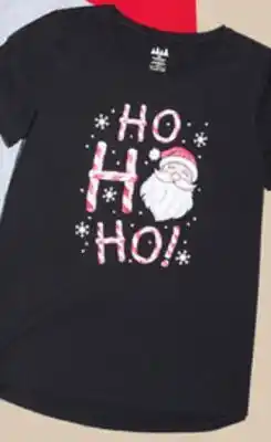 Giant Tiger Screen tee with glitter offer