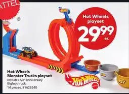Giant Tiger Hot Wheels Monster Trucks playset offer