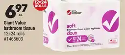 Giant Tiger Giant Value bathroom tissue offer