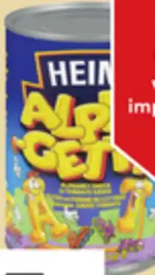 Giant Tiger Heinz canned pasta or beans offer