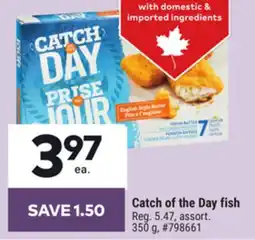 Giant Tiger Catch of the Day fish offer