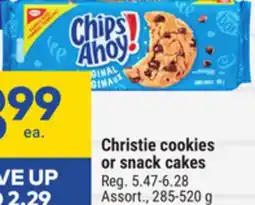 Giant Tiger Christie cookies or snack cakes offer