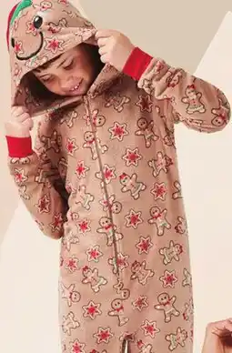 Giant Tiger Boys or girls plush onesie offer