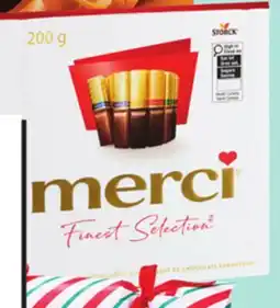 Giant Tiger Merci Chocolates offer