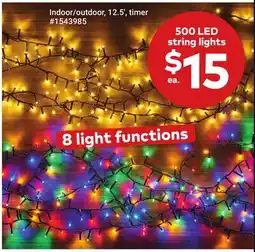 Giant Tiger Indoor/outdoor, 12.5', timer offer