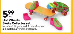 Giant Tiger Hot Wheels Skate Collector set offer