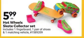 Giant Tiger Hot Wheels Skate Collector set offer