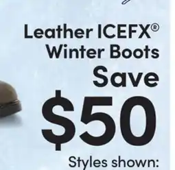 Mark's Leather ICEFX Winter Boots offer