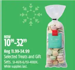 Canadian Tire Selected Treats and Gift Sets offer