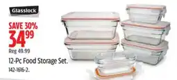 Canadian Tire 12-Pc Food Storage Set offer