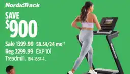 Canadian Tire EXP 10i Treadmill offer
