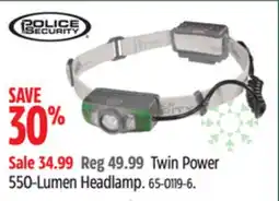 Canadian Tire Twin Power 550-Lumen Headlamp offer