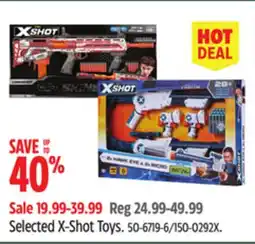 Canadian Tire X-Shot Selected X-Shot Toys offer