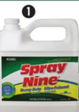 Canadian Tire Spray Nine Heavy-Duty Cleaner Disinfectant offer