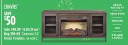 Canadian Tire Canmore 54˝ Media Fireplace offer
