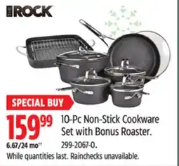 Canadian Tire Heritage 10-Pc Non-Stick Cookware Set with Bonus Roaster offer