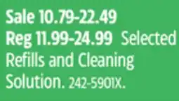 Canadian Tire Swiffer Selected Refills and Cleaning Solution offer