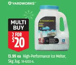 Canadian Tire High-Performance Ice Melter, 5kg Jug offer