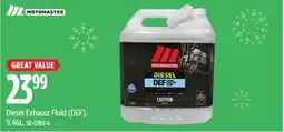 Canadian Tire Motomaster Diesel Exhaust Fluid (DEF), 9.46L offer