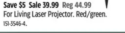 Canadian Tire For Living Laser Projector offer