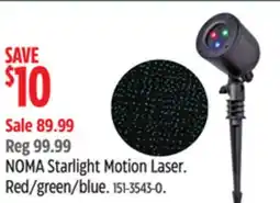 Canadian Tire NOMA Starlight Motion Laser offer