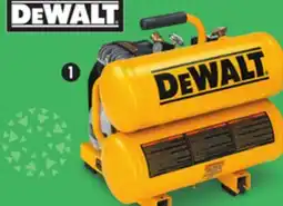 Canadian Tire DEWALT 4-Gallon Twin Stack Air Compressor offer