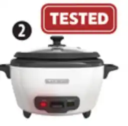 Canadian Tire Black+Decker 6-Cup Rice Cooker offer