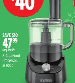 Canadian Tire 8-Cup Food Processor offer