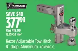 Canadian Tire Trimax Razor Adjustable Tow Hitch offer