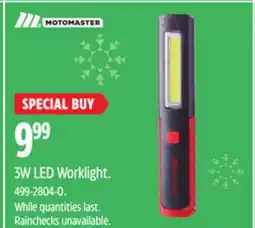 Canadian Tire MOTOMASTER 3W LED Worklight offer