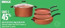 Canadian Tire The Rock Selected Copper Non-Stick Frypans or Dutch Oven offer