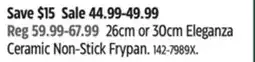 Canadian Tire Lagostina 26cm or 30cm Eleganza Ceramic Non-Stick Frypan offer