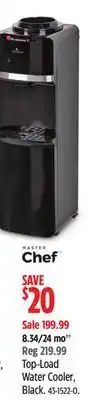 Canadian Tire Top-Load Water Cooler, Black offer