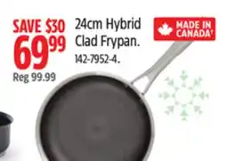 Canadian Tire 24cm Hybrid Clad Frypan offer