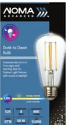 Canadian Tire NOMA 60W LED Dusk to Dawn Bulb offer