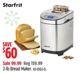 Canadian Tire Starfrit 2-lb Bread Maker offer