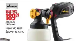 Canadian Tire Wagner Flexio 575 Paint Sprayer offer