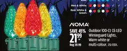 Canadian Tire NOMA Outdoor 100-Ct. C6 LED Winterguard Lights offer